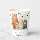 wir können es glauben Kindergeburtstag Pappbecher (Vorderseite)