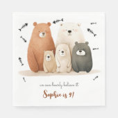 wir können es glauben Kindergeburtstag Serviette (Vorderseite)