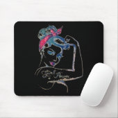 Wir können es heilen Rosie Riveter Brustkrebs Mädc Mousepad (Mit Mouse)