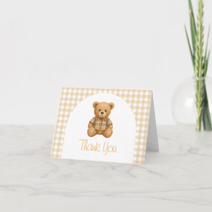 Wir können es kaum erwarten, Baby Shower Dankeskarte
