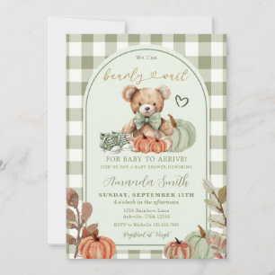 Wir können es kaum erwarten, Baby Shower Einladung