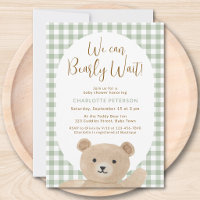Wir können es kaum erwarten, Baby Shower