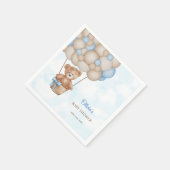 Wir können es kaum erwarten, Baby Shower Serviette (Ecke)