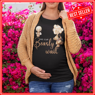 Wir können es kaum erwarten Baby Shower Tri-Blend Shirt