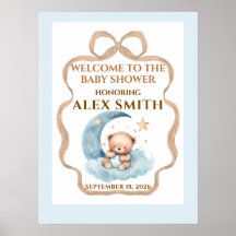 Wir können es kaum erwarten, Baby Shower Willkomme