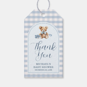 Wir können es kaum erwarten Bär Baby Schuhe Babypa Geschenkanhänger