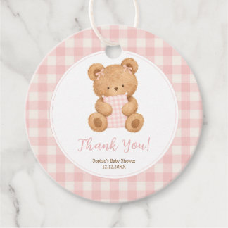 Wir können es kaum erwarten Bärchen Mädchen Baby S Geschenkanhänger