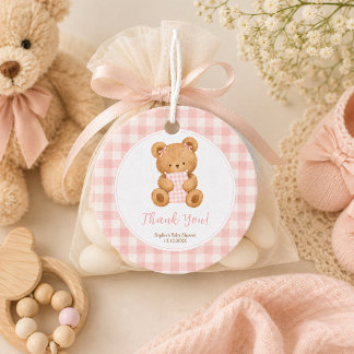 Wir können es kaum erwarten Bärchen Mädchen Baby S Geschenkanhänger
