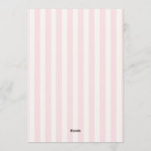 Wir können es kaum erwarten, elegante Teddybär-Bab Einladung (Rückseite)