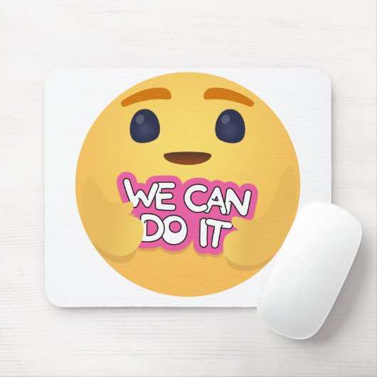 Wir können es kümmern Emojis Mousepad (Mit Mouse)