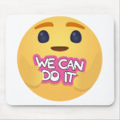 Wir können es kümmern Emojis Mousepad (Vorne)