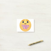 Wir können es kümmern Emojis Post-it Klebezettel (Auf Schreibtisch)