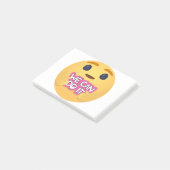 Wir können es kümmern Emojis Post-it Klebezettel (angewinkelt)