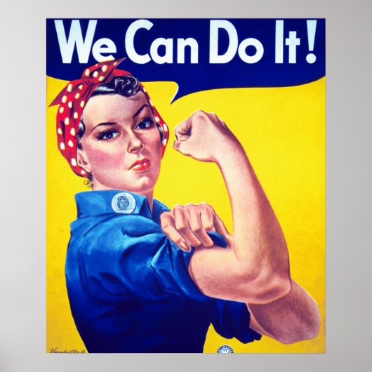 Wir können es machen Propaganda Poster des Zweiten (Vorne)