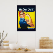 Wir können es machen Propaganda Poster des Zweiten (Küche)