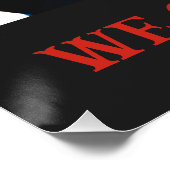 Wir können es machen Rosie der Riveter Women Power Poster (Ecke)