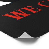 Wir können es machen Rosie der Riveter Women Power Poster (Ecke)