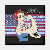 Wir können es machen, wir haben es getan, das patr magnet (Vorne)