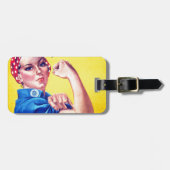 Wir können es mit dem Riveter machen Gepäckanhänger (Vorderseite horizontal)