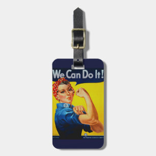 Wir können es mit dem Riveter machen Gepäckanhänger