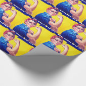 Wir können es mit dem Riveter machen Geschenkpapier (Ecke)