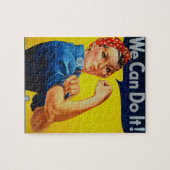 Wir können es mit dem Riveter machen Puzzle (Horizontal)