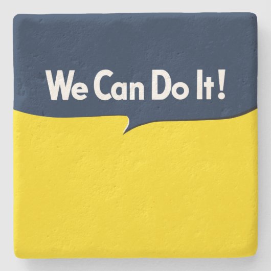 Wir können es mit einer rosie-grafischen Blase mac Steinuntersetzer (Vorderseite)