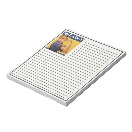 Wir können es mit Rosie machen Notizblock (Rotiert)