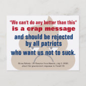 Wir können es nicht besser machen, als dies eine C Postkarte (Vorderseite)