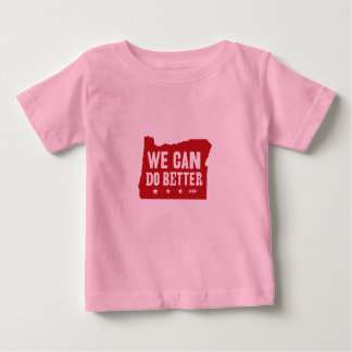 Wir können es nur besser machen baby t-shirt