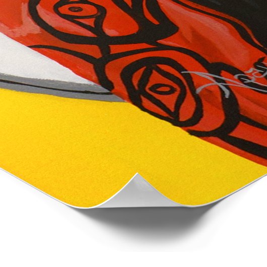 Wir können es Poster machen (Ecke)