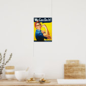Wir können es Power der Frau machen Poster (Küche)