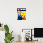 Wir können es Power der Frau machen Poster (Heimbüro)