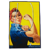 Wir können es Rosie, das Riveter machen Mittlere Geschenktüte (Vorderseite)