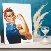 Wir können es Rosie machen, der Riveter Women Powe Fotoplatte (Seite)