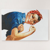 Wir können es Rosie machen, der Riveter Women Powe Puzzle (Horizontal)