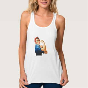 Wir können es Rosie machen, der Riveter Women Powe Tank Top