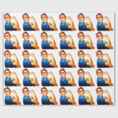 Wir können es Rosie machen, die Riveter-Weltkrieg- Geschenkpapier (Flach)