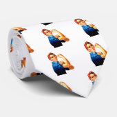 Wir können es Rosie machen, die Riveter-Weltkrieg- Krawatte (Gerollt)