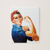 Wir können es Rosie machen, die Riveter-Weltkrieg- Puzzle (Vertikal)
