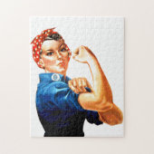 Wir können es Rosie machen, die Riveter-Weltkrieg- Puzzle (Vertikal)