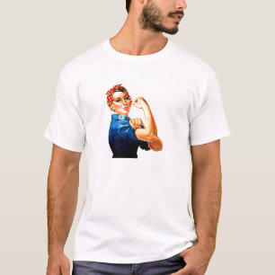 Wir können es Rosie machen, die Riveter-Weltkrieg- T-Shirt