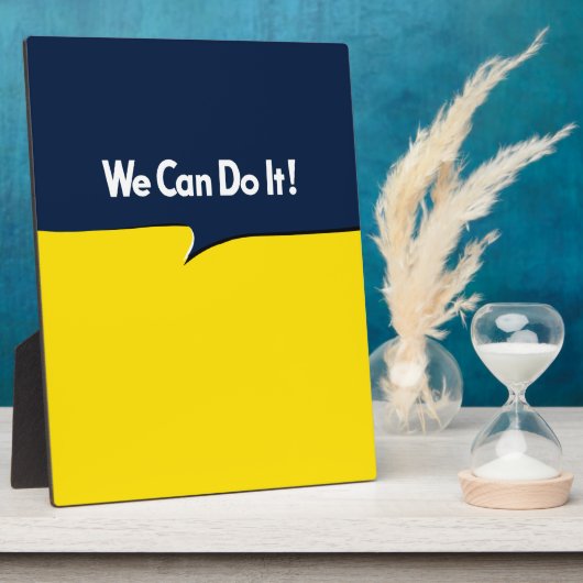 Wir können es Rosie machen Fotoplatte (Seite)