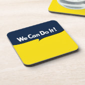 Wir können es Rosie machen Untersetzer (Linke Seite)
