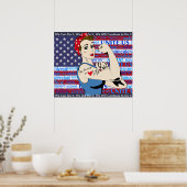 "Wir können es schaffen", das Vaterländische Poste Poster (Küche)