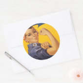 "Wir können es schaffen" - Details zum Poster des  Runder Aufkleber (Umschlag)