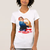 Wir können es schaffen, die Riveter Women Power US T-Shirt (Vorderseite)