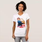 Wir können es schaffen, die Riveter Women Power US T-Shirt (Vorne ganz)