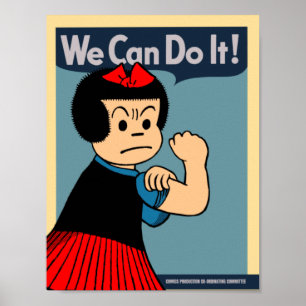 "Wir können es schaffen!" Poster