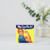 Wir können es tun begleitkarte (Stehend Vorderseite)